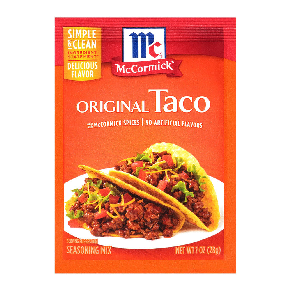 McCormick Taco Seasoning Mix, 1 Oz